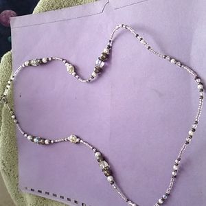 Handmad beads and balls neclace for women